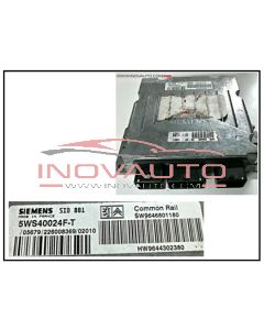 ECU  CITROEN PEUGEOT SIEMENS SID801 5WS40024F-T / 96 468 011 80 / 96 443 023 80